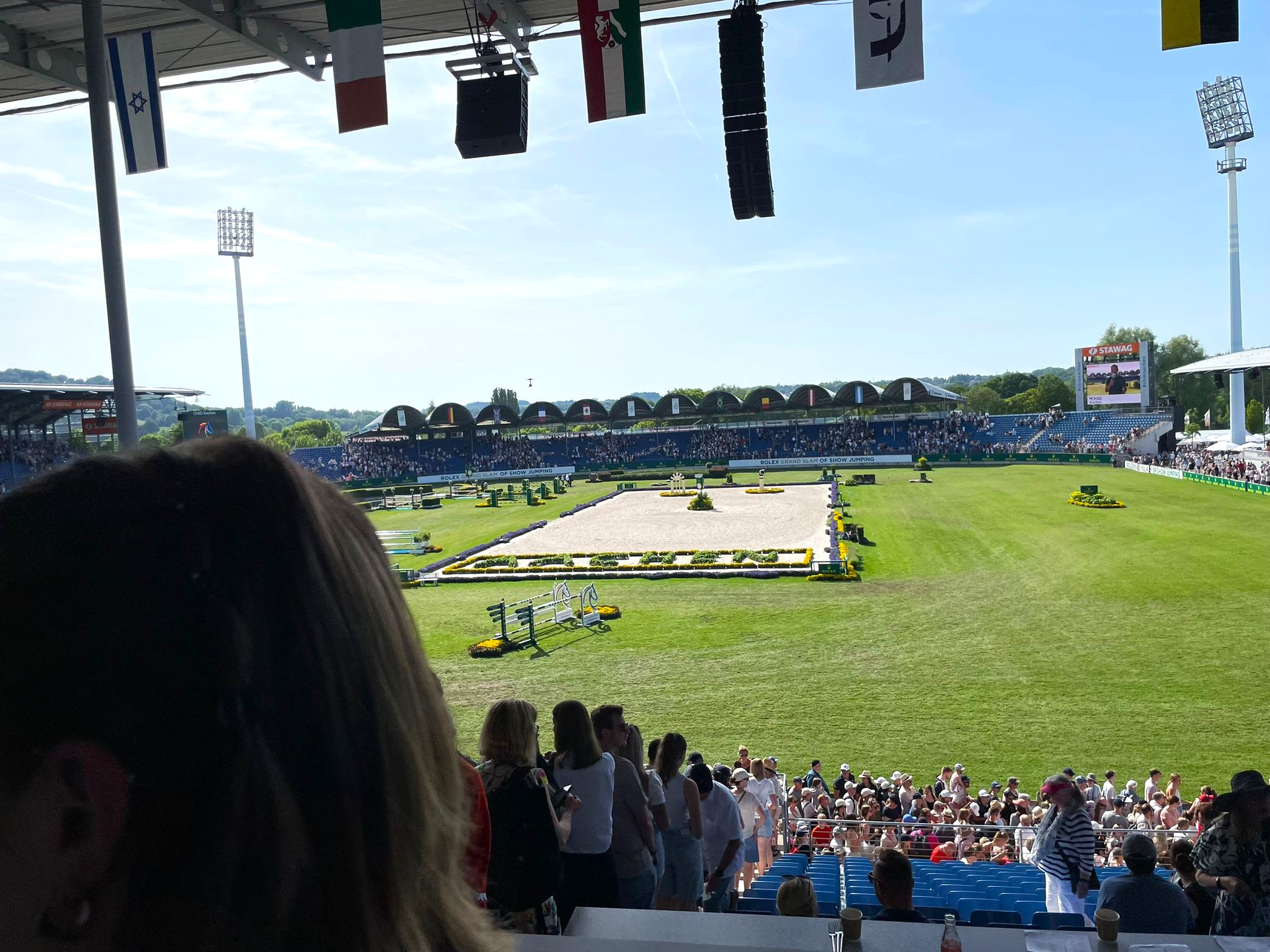 Equestrian arena