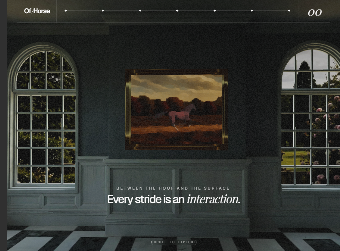 The horse is a masterpiece