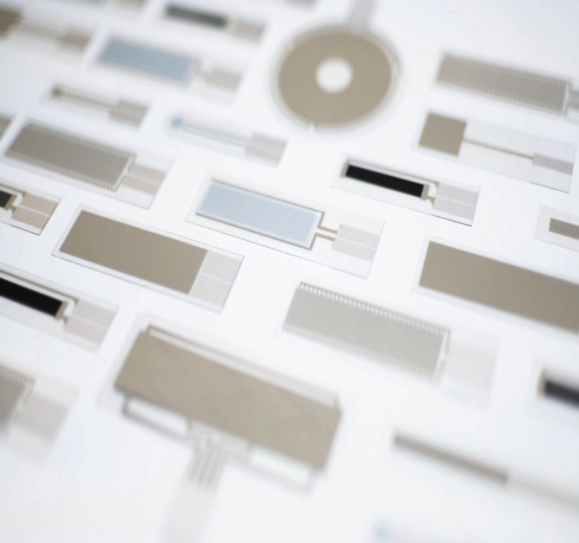 Flexible printed sensor prototype